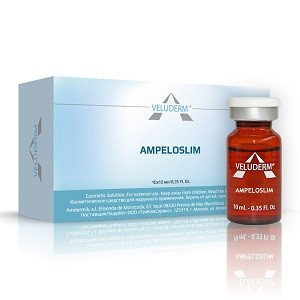 Антицеллюлитный коктейль для мезотерапии тела - Veluderm AMPELOSLIM