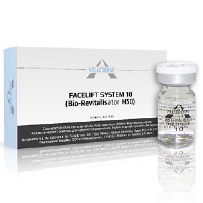 Коктейль для лифтинг-биоревитализации лица - Veluderm FACELIFTSYSTEM 10