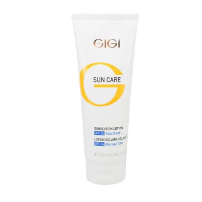 GIGI "SUN CARE" - Body lotion SPF 34 (Лосьон увлажняющий защитный для тела SPF 34)